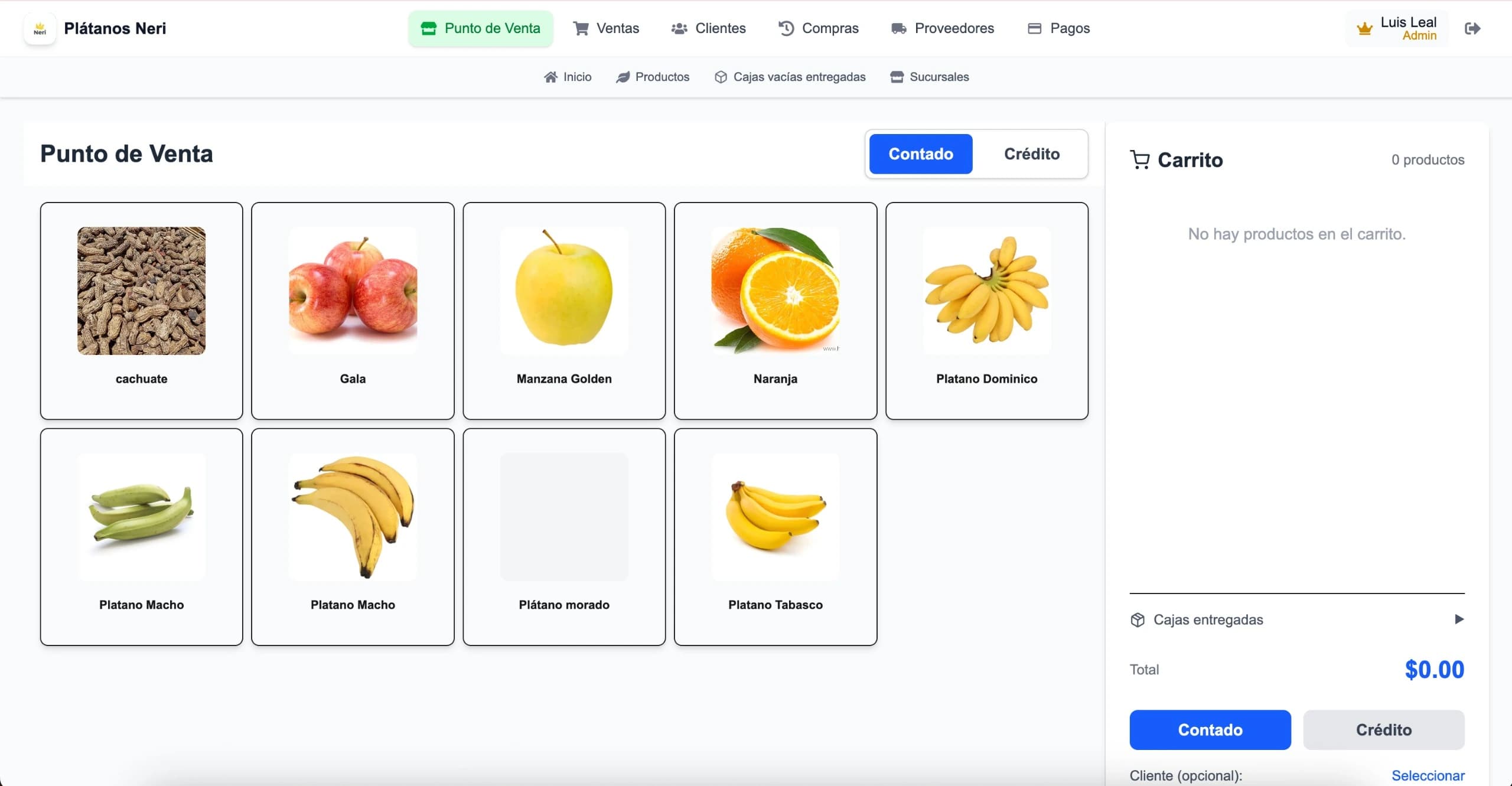 Punto de Venta Personalizado