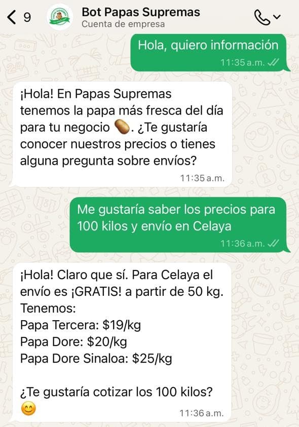 Vista de la plataforma WhatSurvey